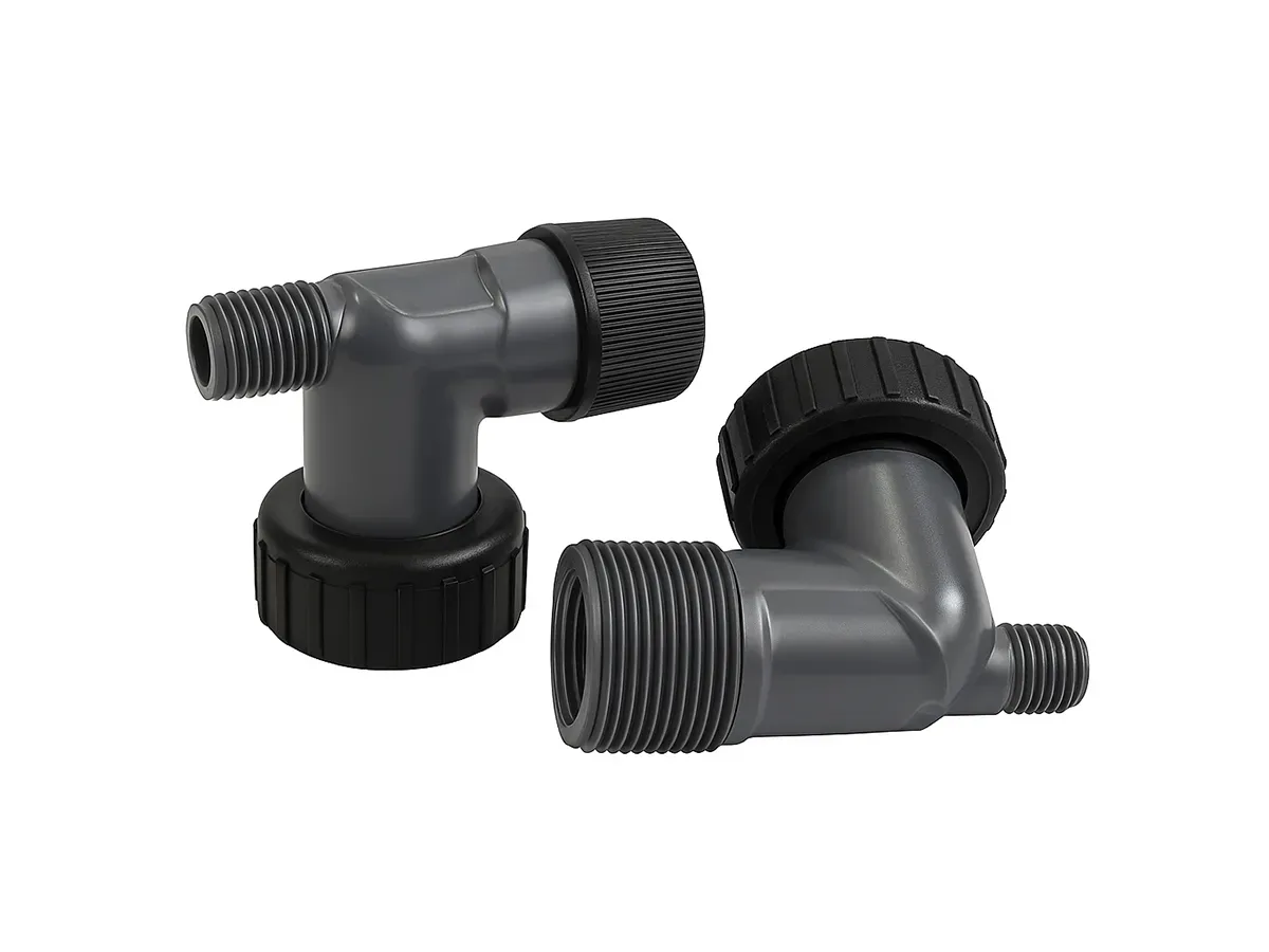 Kit de conectare la 90º pentru dedurizatoare de apă cu supapă CLACK