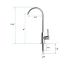Robinet pentru sistem de osmoza inversa SUS304 INOX