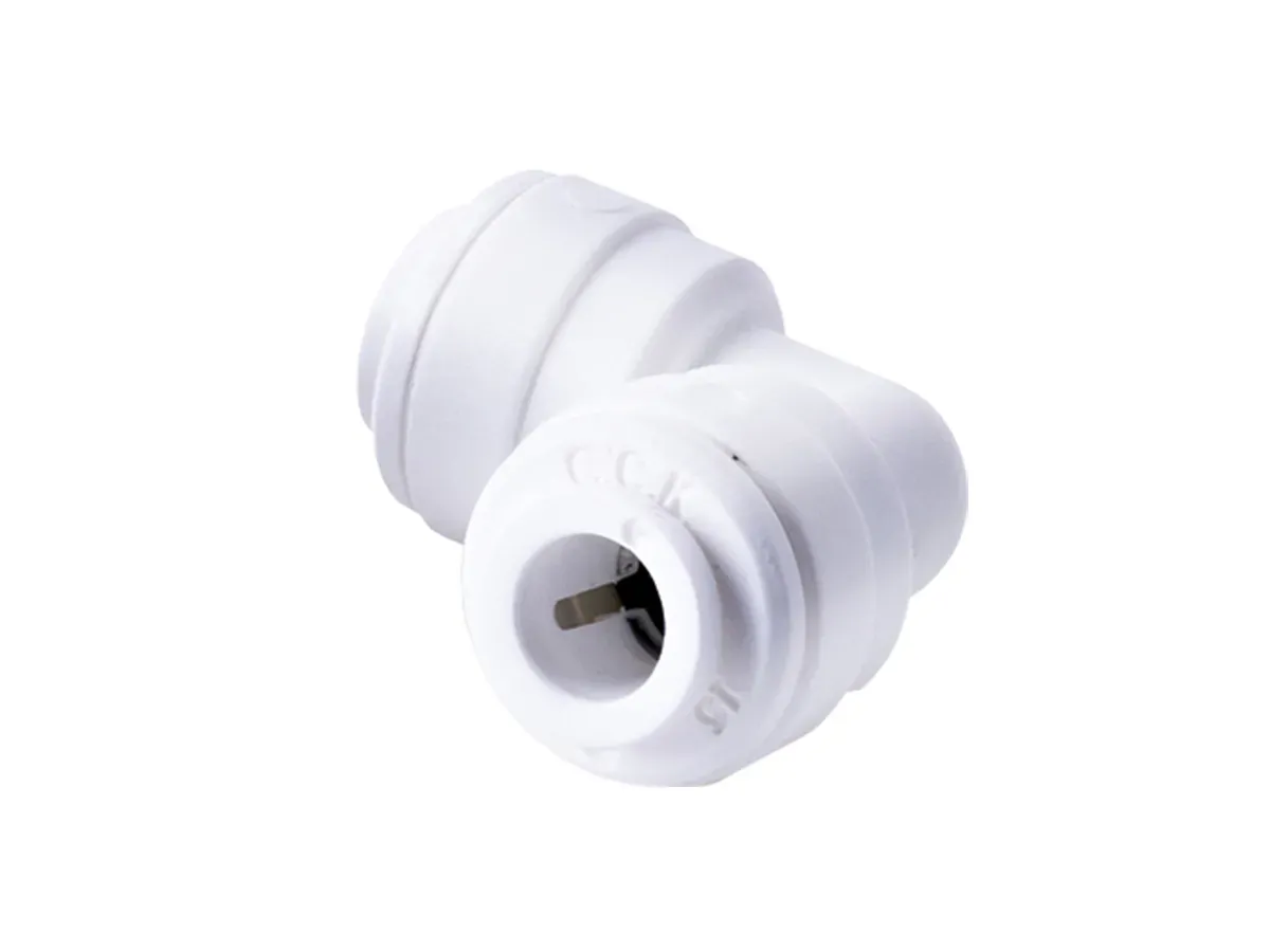 Racord cot în formă de L cu apăsare 1/4"x1/4" pentru sisteme de osmoză inversă