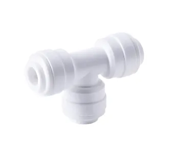 Piesă în T cu împingere 1/4"x1/4"x1/4" pentru sisteme de osmoză inversă