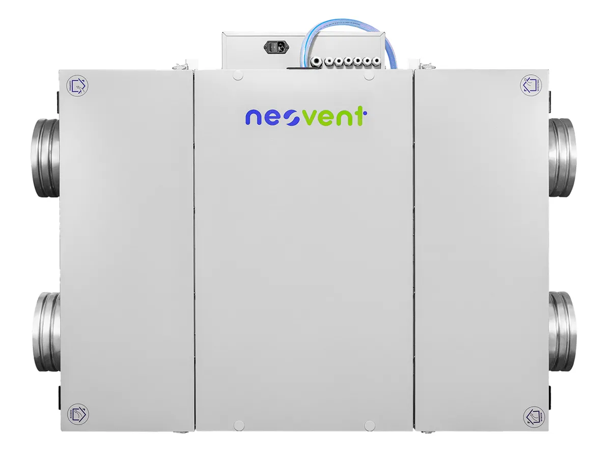 Рекуператор воздуха с системой приточно-вытяжной вентиляцией NEOVENT KNP PERFECT 1500 (расход воздуха 1500 м³/ч) 