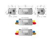 Recuperator de aer cu sistem de ventilație de alimentare și evacuare OSTBERG HERU 160 S EC-y2 (debit de aer 720 m³/h)