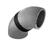 Cot 45° izolat Heatpex ARIA ADURO Ø125 mm pentru ventilatie