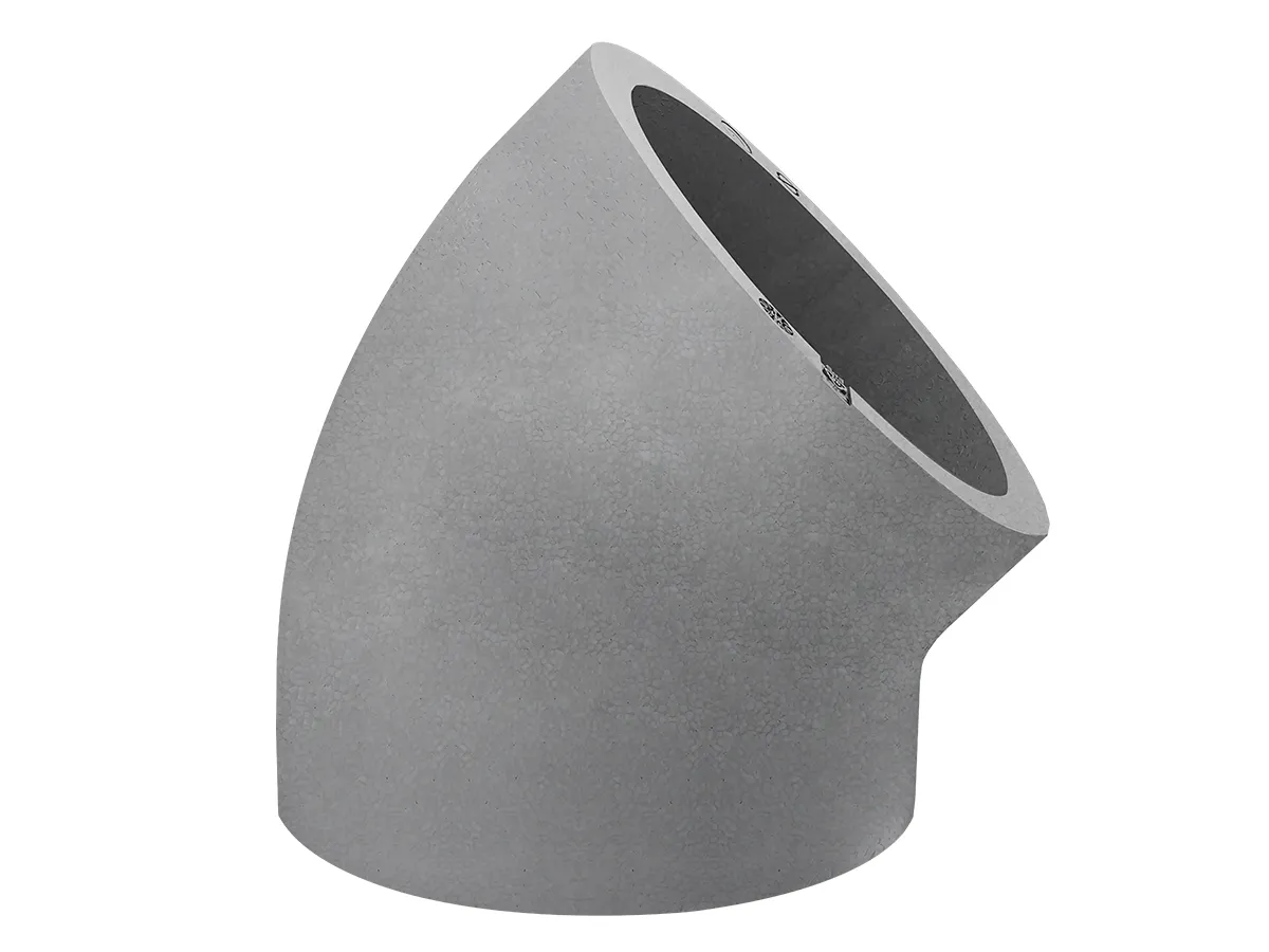 Cot 45° izolat Heatpex ARIA ADURO Ø125 mm pentru ventilatie