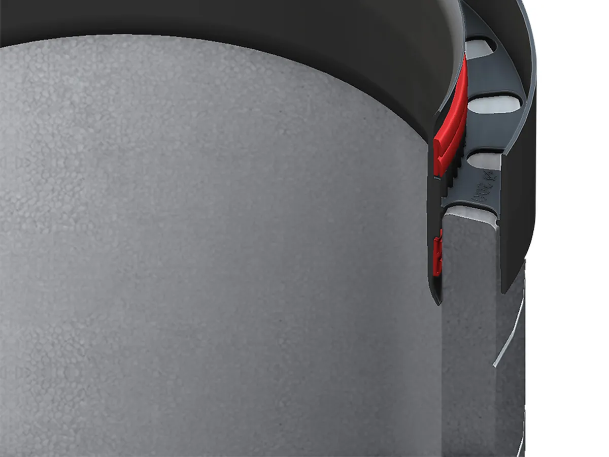 Conector izolat Heatpex ARIA ADURO Ø125 mm pentru ventilatie